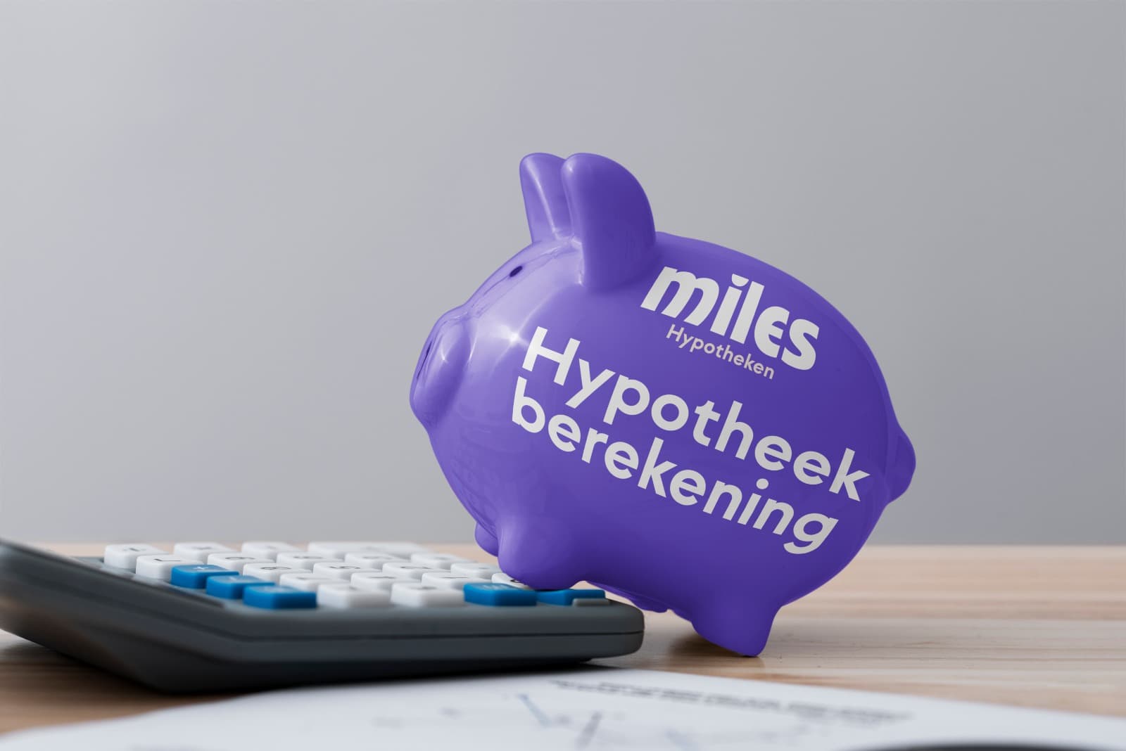 Hypotheek berekenen met Miles