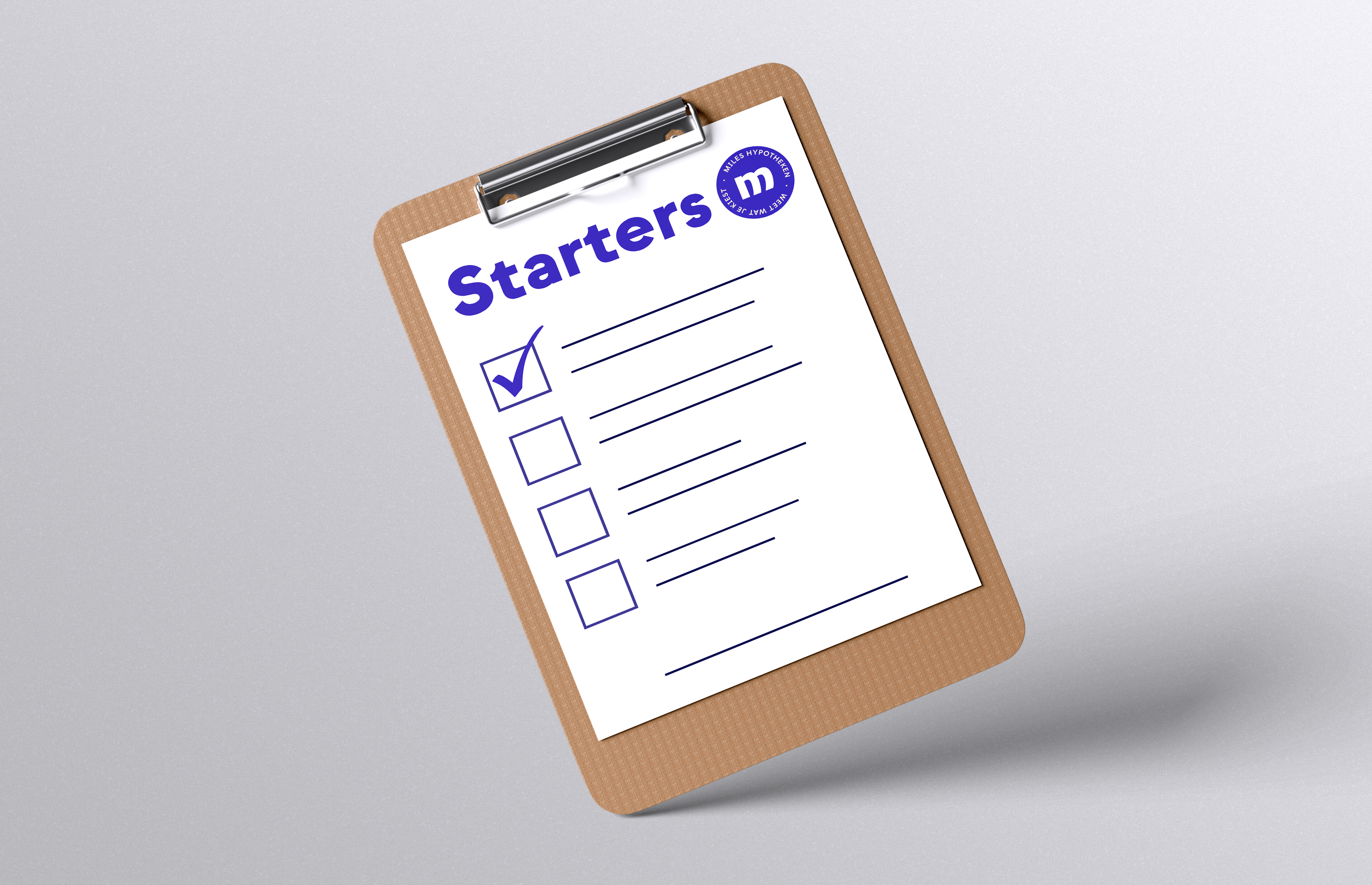Stappenplan voor starters